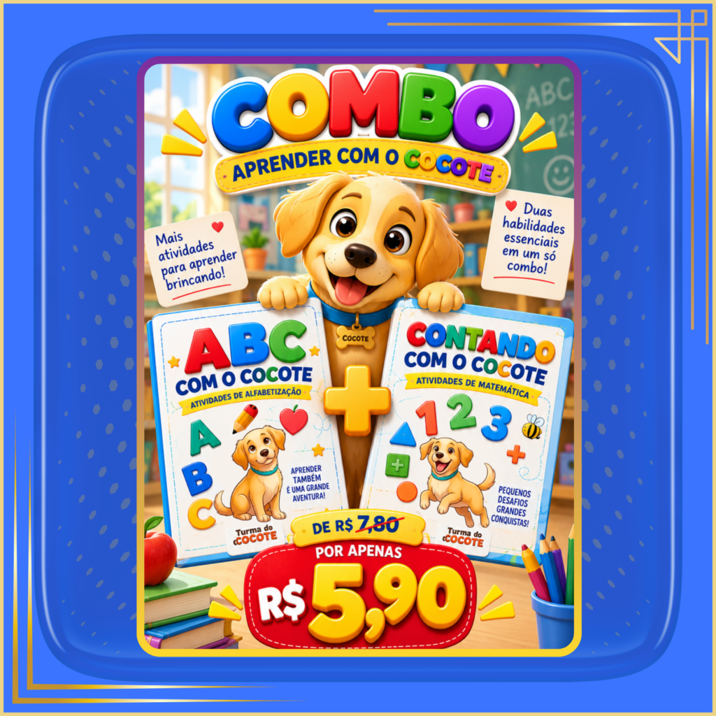 Combo Aprender com o Cocote