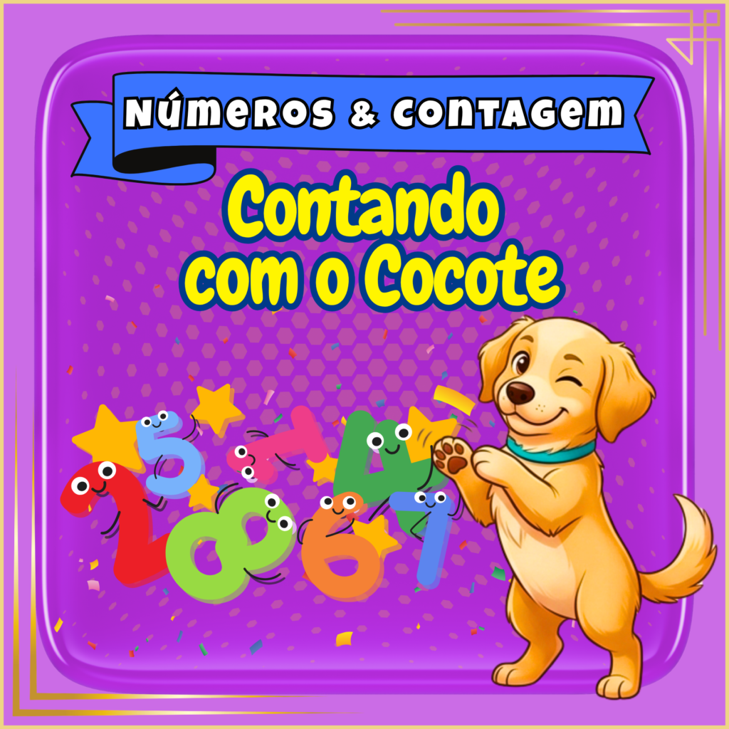 Contando com o Cocote - Básico 20 páginas